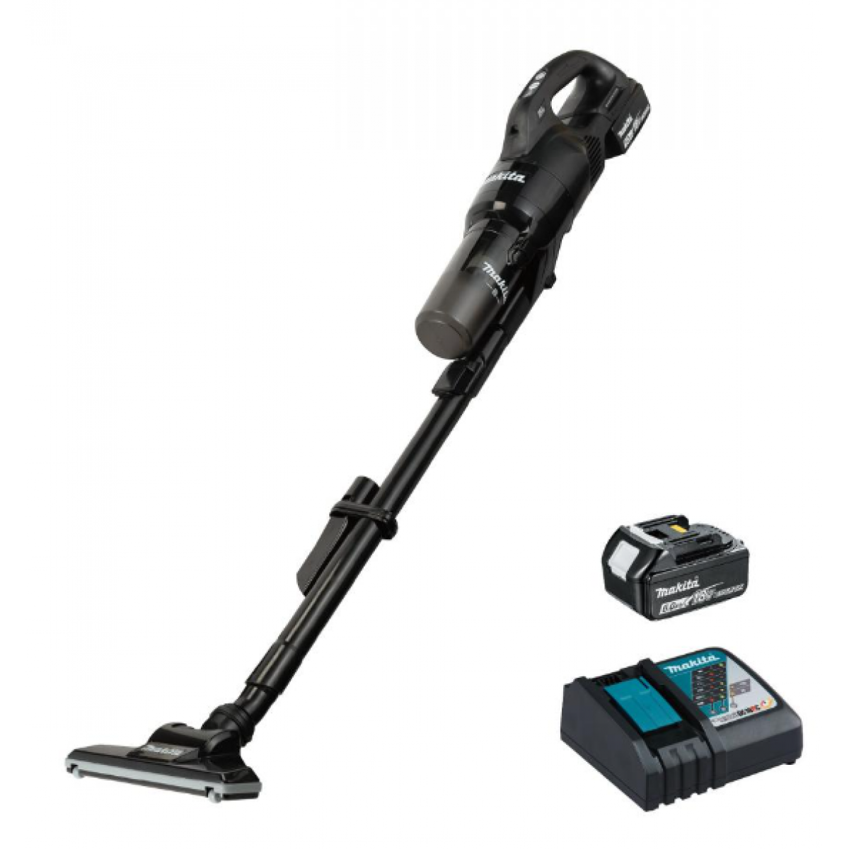 Makita DCL286GBX1 18V 充電旋風塵筒式吸塵機套裝 (黑色)